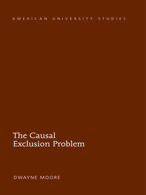 cover image of The Causal Exclusion Problem